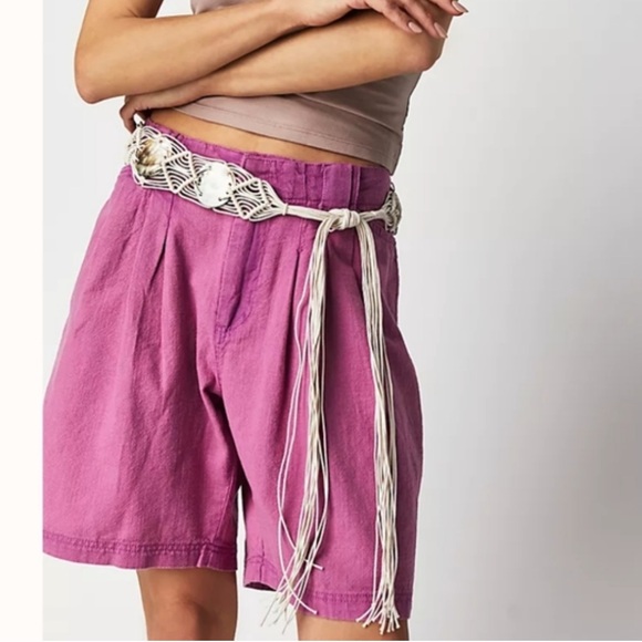 Free People Say So Trouser Shorts, SIZE 6 1276 - Picture 3 of 7
